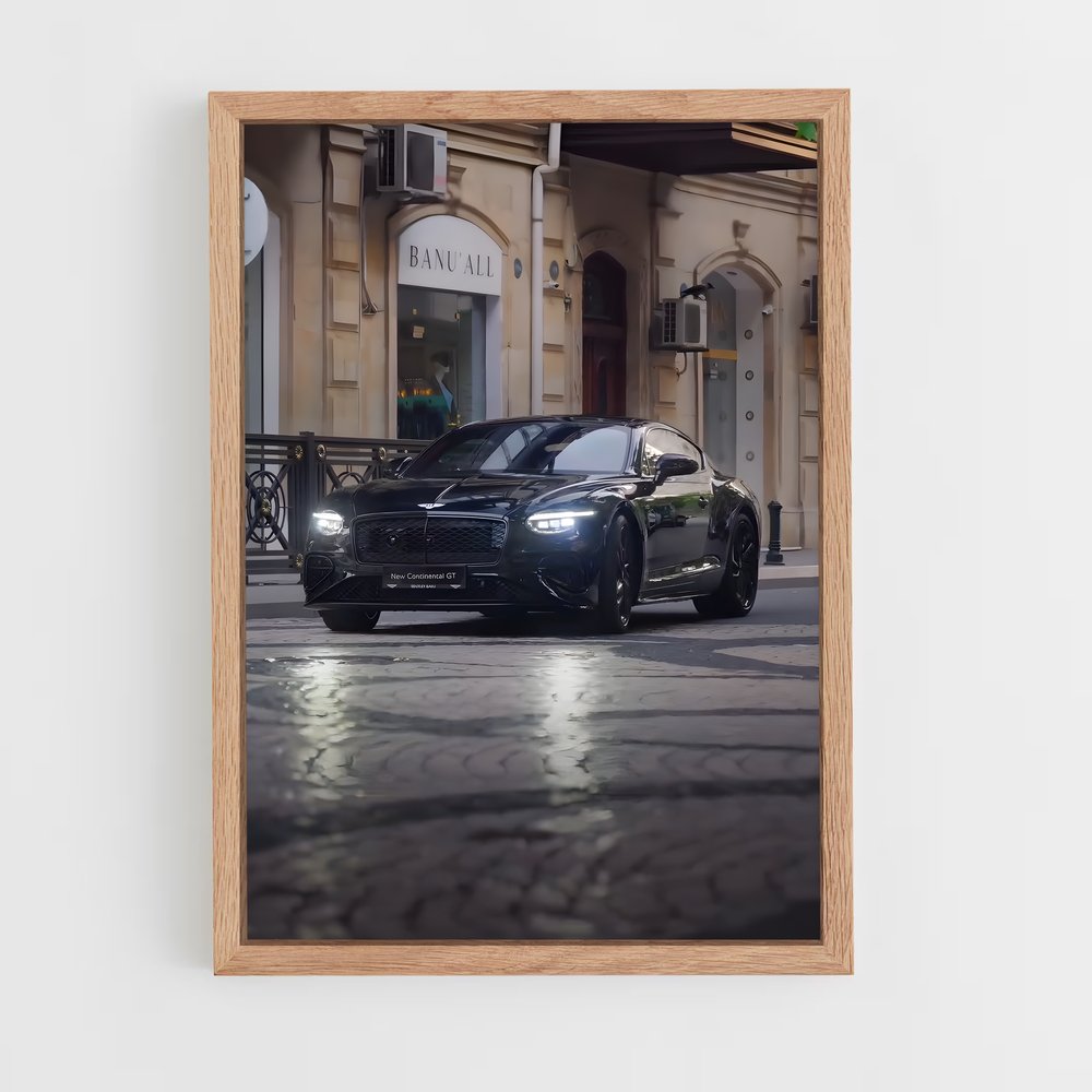 Poster Continental de speed – affiche Bentley (vue 4)
